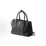 PRADA Galleria Killer handbag, medium size for women, black
